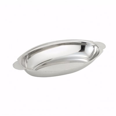 Oval SS Baking Dish - 24 x 12cm