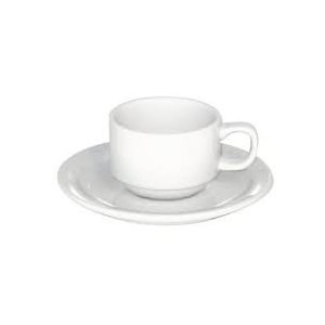 PC50W 12 Pc Cappuccino Set (6 Cups & 6 Saucers)