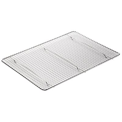 Grille pour Casseroles, Demi-Grandeur 12"x 16", Acier Inoxydable Grille pour Casseroles, Demi-Grandeur 12"x 16", Acier Inoxydable