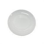 PIANKA ROUND PLATE 10.8" WHITE