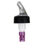 Winco PPA113 - Pourers (pk of 12) 1 1/8 oz - Purple Tail