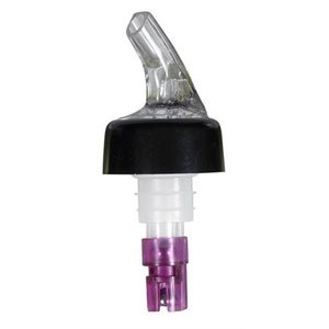 Winco PPA113 - Pourers (pk of 12) 1 1/8 oz - Purple Tail