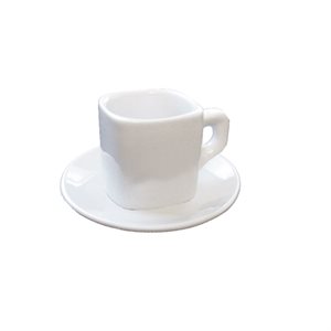 PRC25W 12 Pc Espresso Set (6 Cups & 6 Saucers)