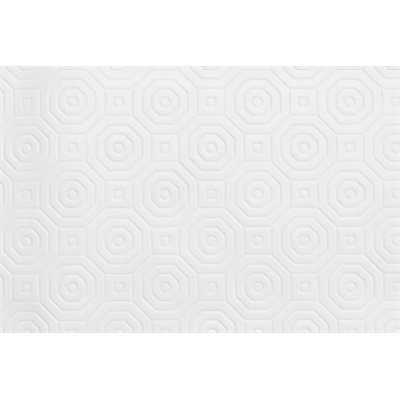 Tabletop "Pad Hexagonal White", 54" x 10 Meters