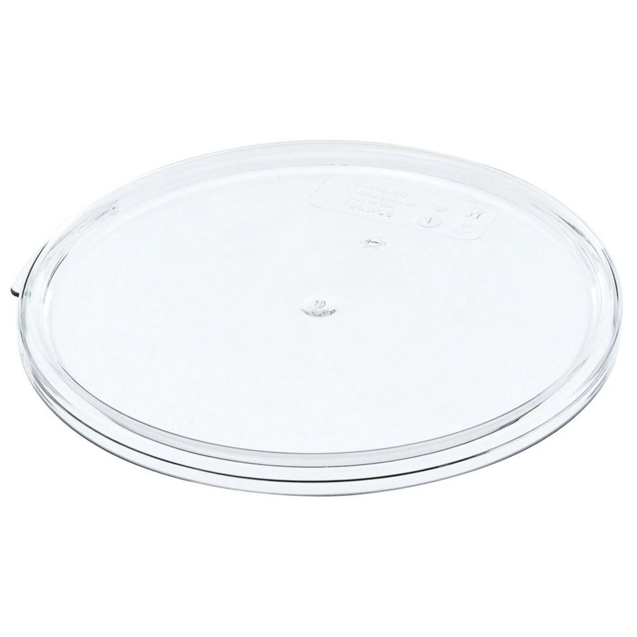 Cambro RFSCWC6135 6 Qt. and 8 Qt. Round Lid - Clear