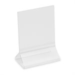 Clear Acrylic Card / Menu Holder 5 x 7" (12.7 x 17.8 CM)