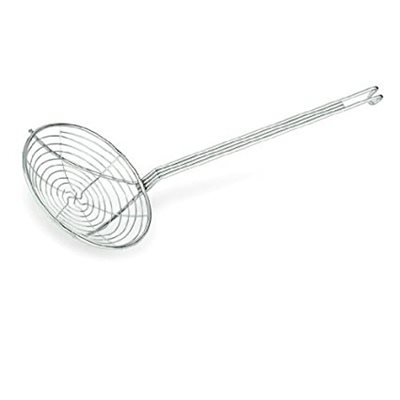 Skimmer, Round Spiral Wire, Nickel Plated, 9" Diameter