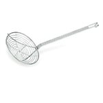 Skimmer, Round Spiral Wire, Nickel Plated, 9" Diameter