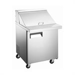 Refrigerated Sandwich/Salad Prep Table 27", One Door, 6 Pans