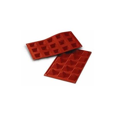 Moule A Pâtisserie En Silicone ( Pot Pyramide), 15 Fentes