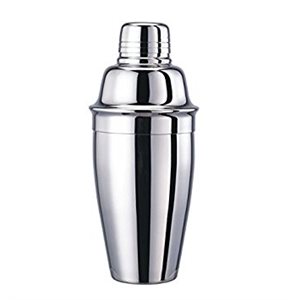 Cocktail Shaker, 18/10 Stainless Steel, Mirror Finish, 24 Oz