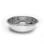 Colander, Stainless Steel, 9.5 Qt, Stainless Steel