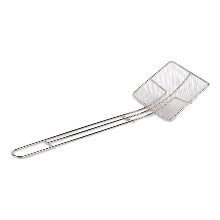 Skimmer, Square, Stainless Steel, Nickel Plated Wire, 5"