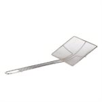 Skimmer, Square, Stainless Steel, Nickel Plated Wire, 7"