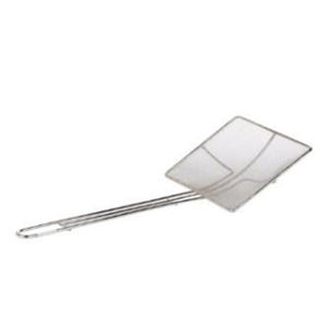 Skimmer, Square, Stainless Steel, Nickel Plated Wire, 7"