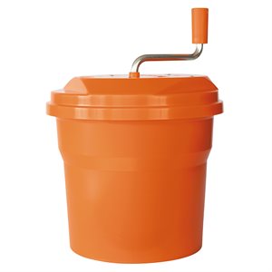 Essoreuse A Salade, 2.64 Gallons / 10 Litres, Orange