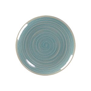 RIMLESS PLATE 9.45'' SAPPHIRE SPOT