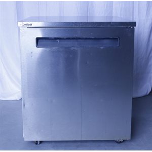 Réfrigérateur Usagé Delfield 406-STAR2 27" En Acier Inoxydable Pour Plan De Travail Et Comptoir 115v