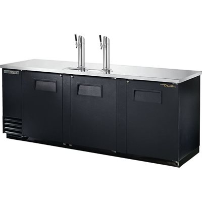 Distributeur A Bière, 3 Portes D'extraction, 90.38 X 27.13 X 37 Po