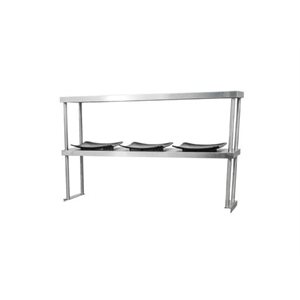 14" x 60" double overshelf