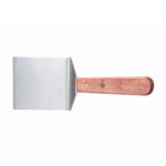 Spatule à Steak/Burger, Décalée, Manche En Bois, Lame De 4-1/8po. × 3-3/4"po.