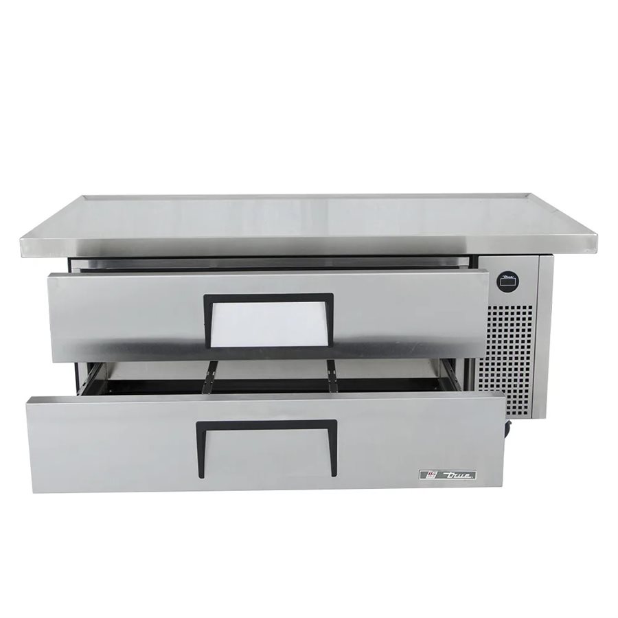 Chef Base, Refrigerated, 2 Drawers, 60" × 32.13" × 20.35"