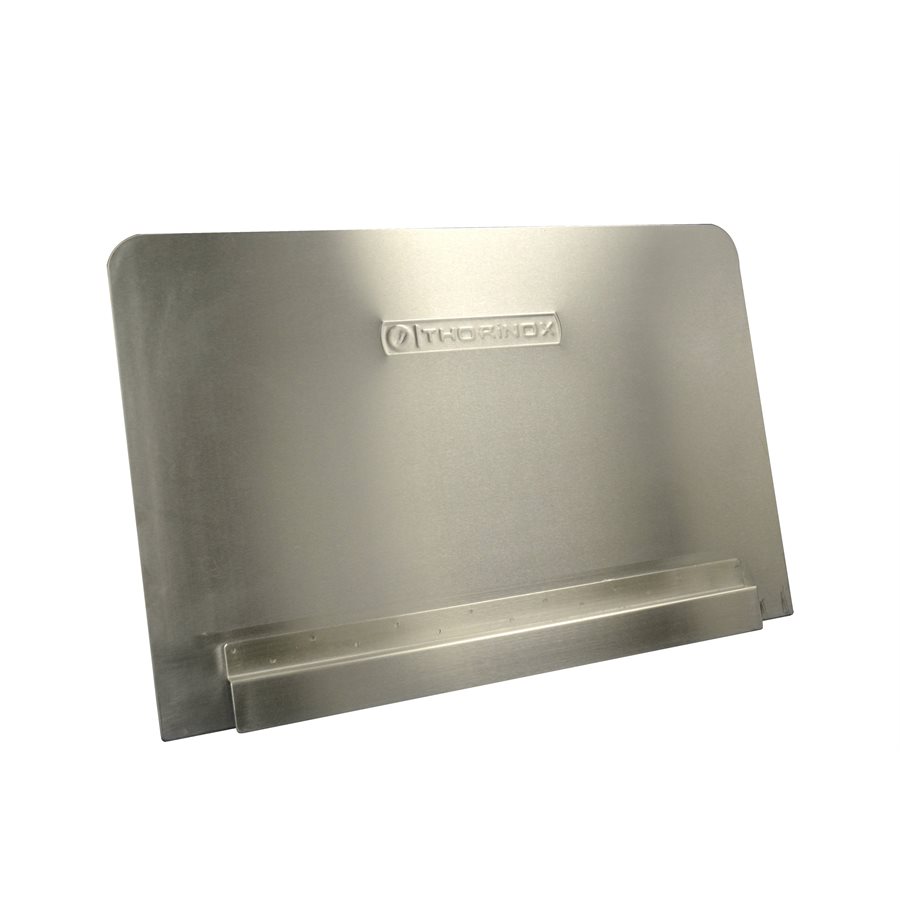 Universal fryer splash guard, 1” opening