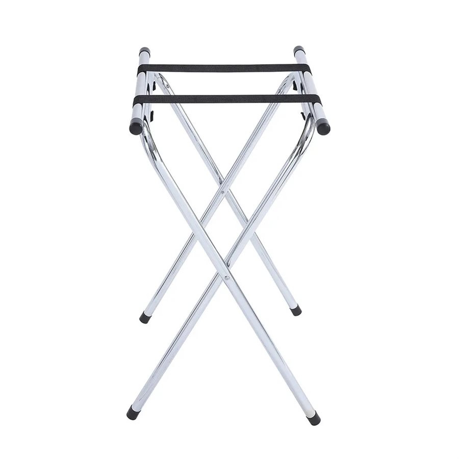 CHROME-PLATED STEEL TRAY STAND