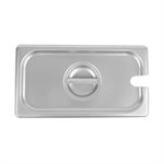 1/3 SIZE SLOTTED COVER FOR ANTI-JAM RECT. INST. 25 GAUGE NSF 18-8 S/S 1/3 SIZE SLOTTED COVER FOR ANTI-JAM RECT. INST. 25 GAUGE NSF 18-8 S/S