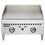 GRIDDLE 24" C/W THERMOSTATS 50,000btu NAT/GAS