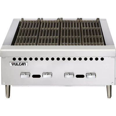 CHARBROILER 25.5", CAST IRON RADIANT, 58 000BTU, NAT/GAS