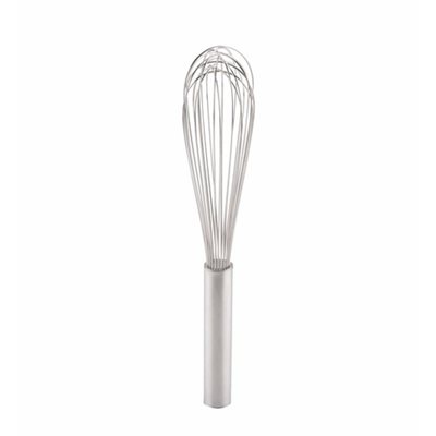 LIGHT WEIGHT PIANO WHISK, 16" - SS