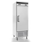 REACH IN REFRIGERATOR, SINGLE SOLID DOOR, 23CU/FT, 27" X 31.5" X 83.2"H