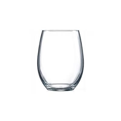 Glass, Wine, Stemless, 15 Oz / 444 ML, Sold Per Dozen, "Arcoroc"