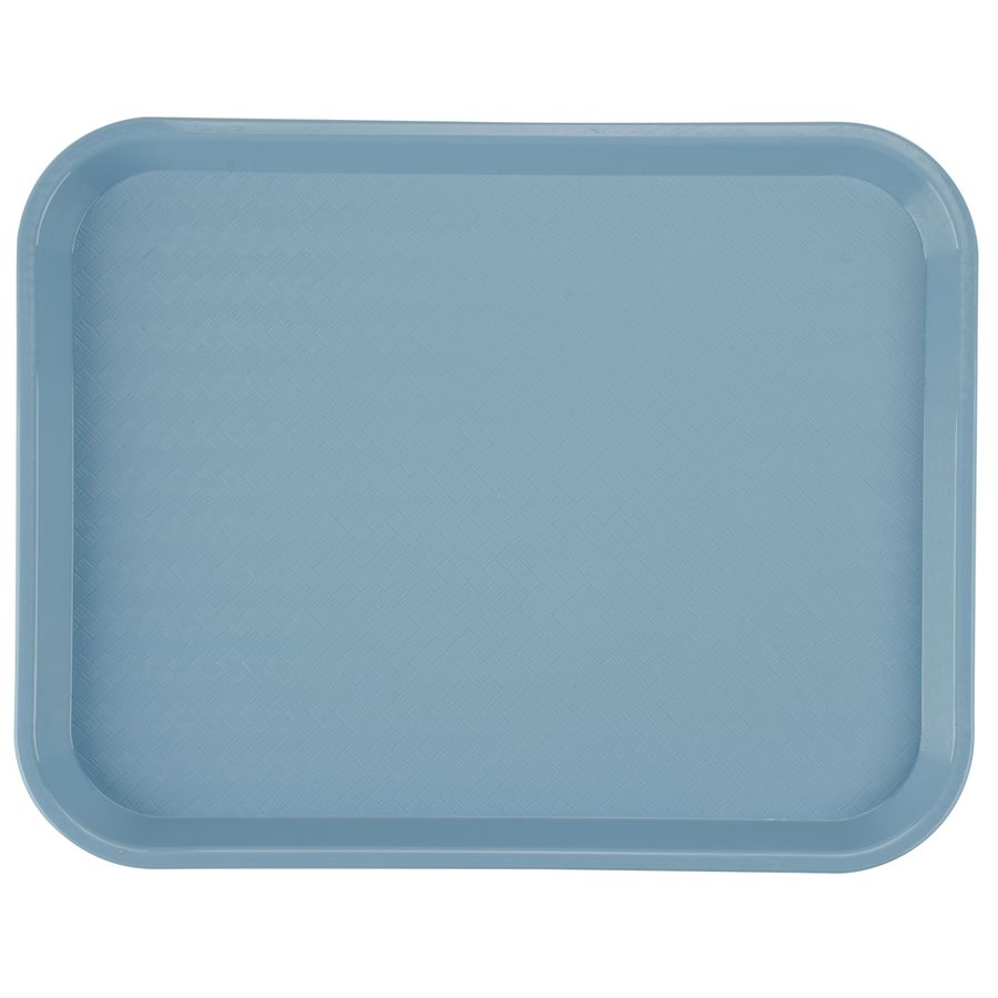 Tray, Cafeteria/Fast Food, Slate Blue, 14 X 18"