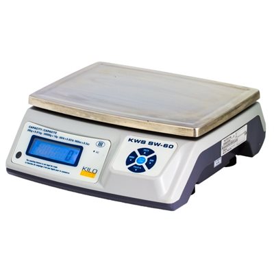 Scale Digital, 30 Kg Capacity, 0.01 Kg Increments