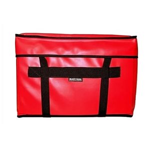 Sac De Livraison Pour Pizza, Large, Rouge, 22 X 13 X 13 Po