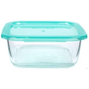 KEEP N BOX SQ. FOOD CONTAINER W/ LID - 25.5OZ