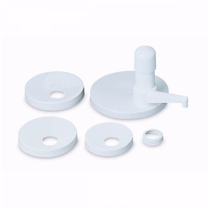 Condiment Pump Kit, Fixed Nozzle, 5 Lids Included