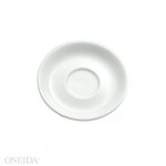 Soucoupe, "Ceramicor Bright White", Dia 10.8CM, "Oneida"