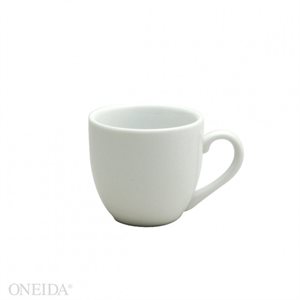 Cup, "Ceramicor" Bright White, 3.5 Oz / 104 ML, "Oneida", 3Dz