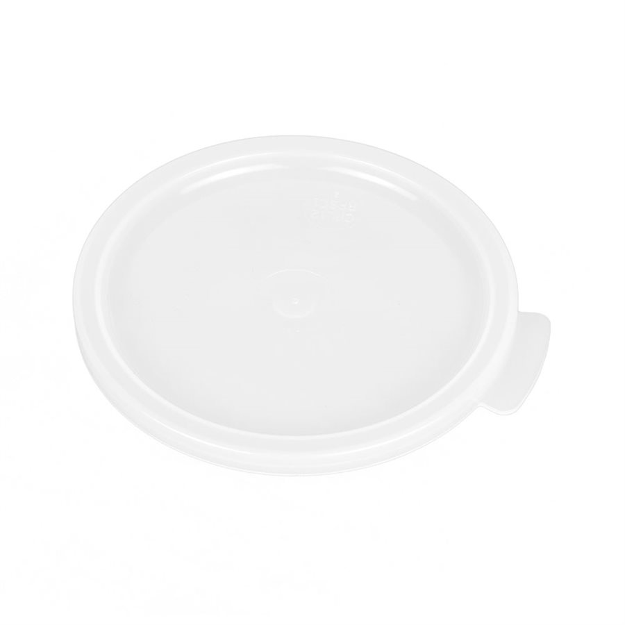 Cambro RFSC1148 1 Qt. Round Lid - White