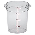 Cambro RFSCW4135 4 Qt. Round Food Storage Container - Clear