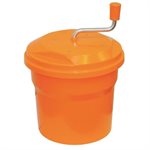 Salad Spinner, Manual, 2.5 Gal ( 10 Qt), Orange