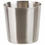 Stainless Steel French Fry Cup - 3 1/2"