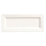 Assiette Rectangulaire En Porcelaine 10.5" X 4.38"