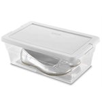 CLEAR STORAGE BOX - 6QT