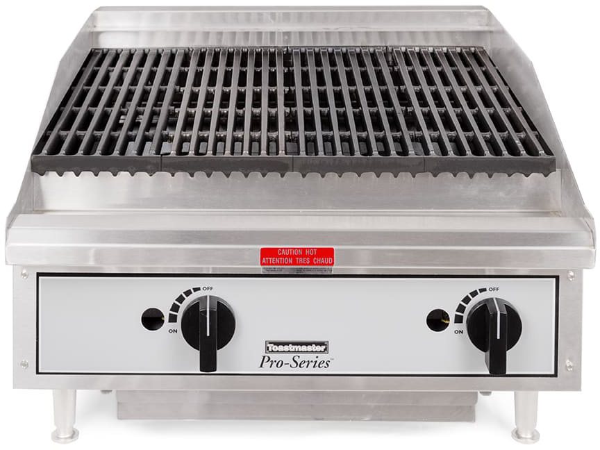 BROILER CHAR RADIANT 24" NAT./ PRO GAS "TOASTMASTER"