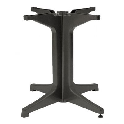 Alpha Resin Large Table Base 2000, Charcoal